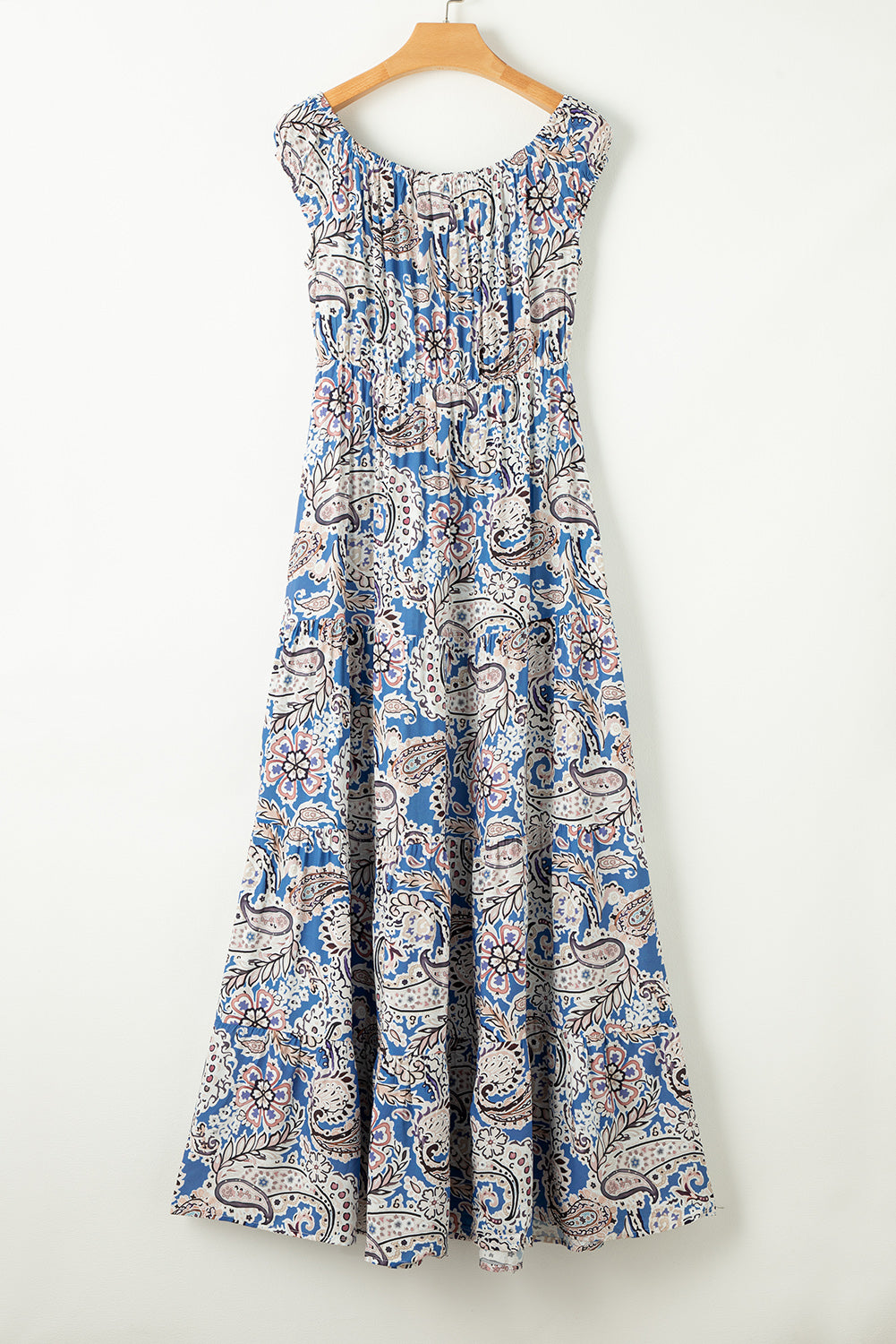 Boho Paisley Maxi Dress