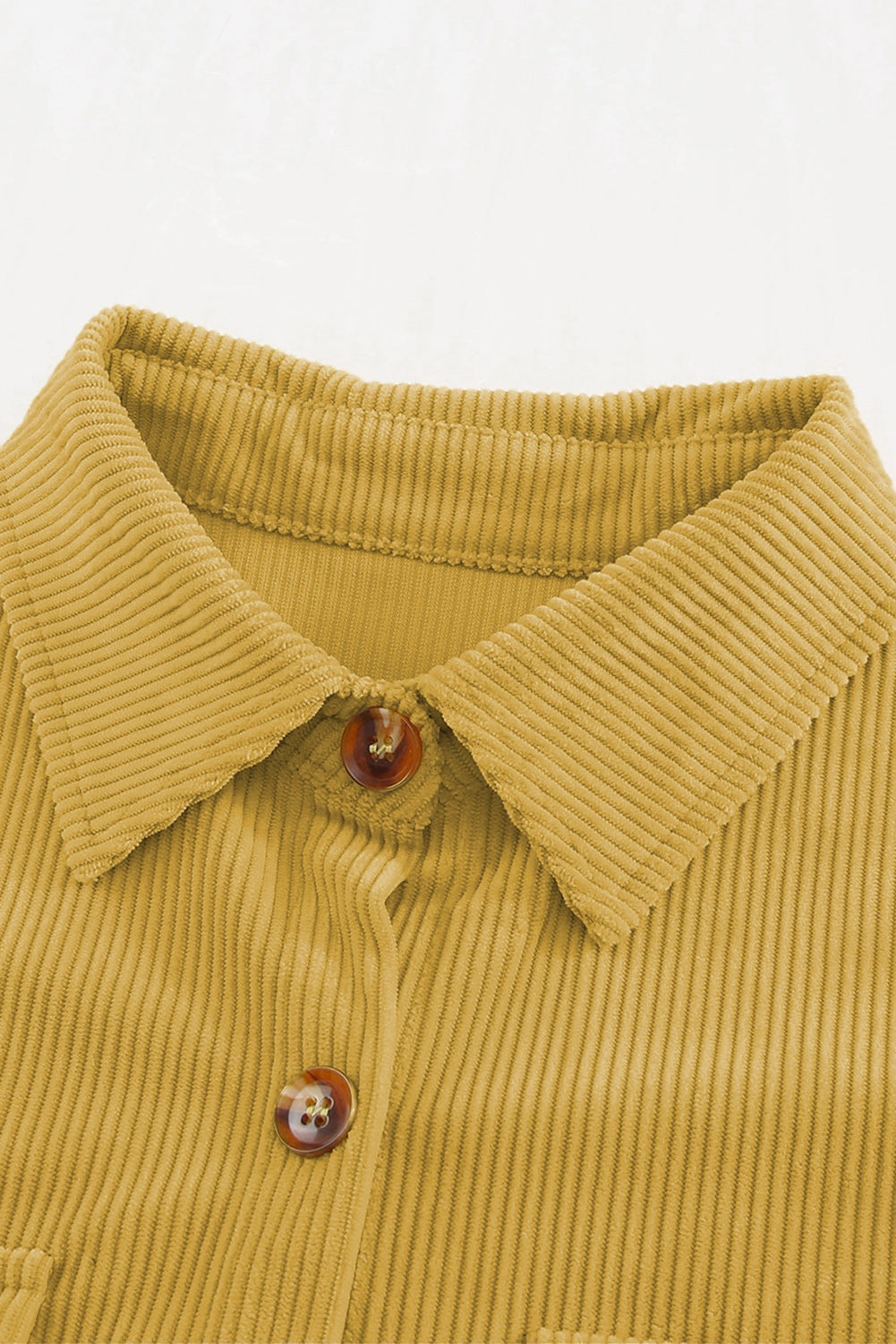 Button Up Corduroy Shacket