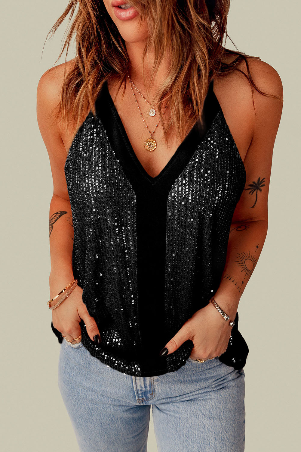 Sequin Camisole