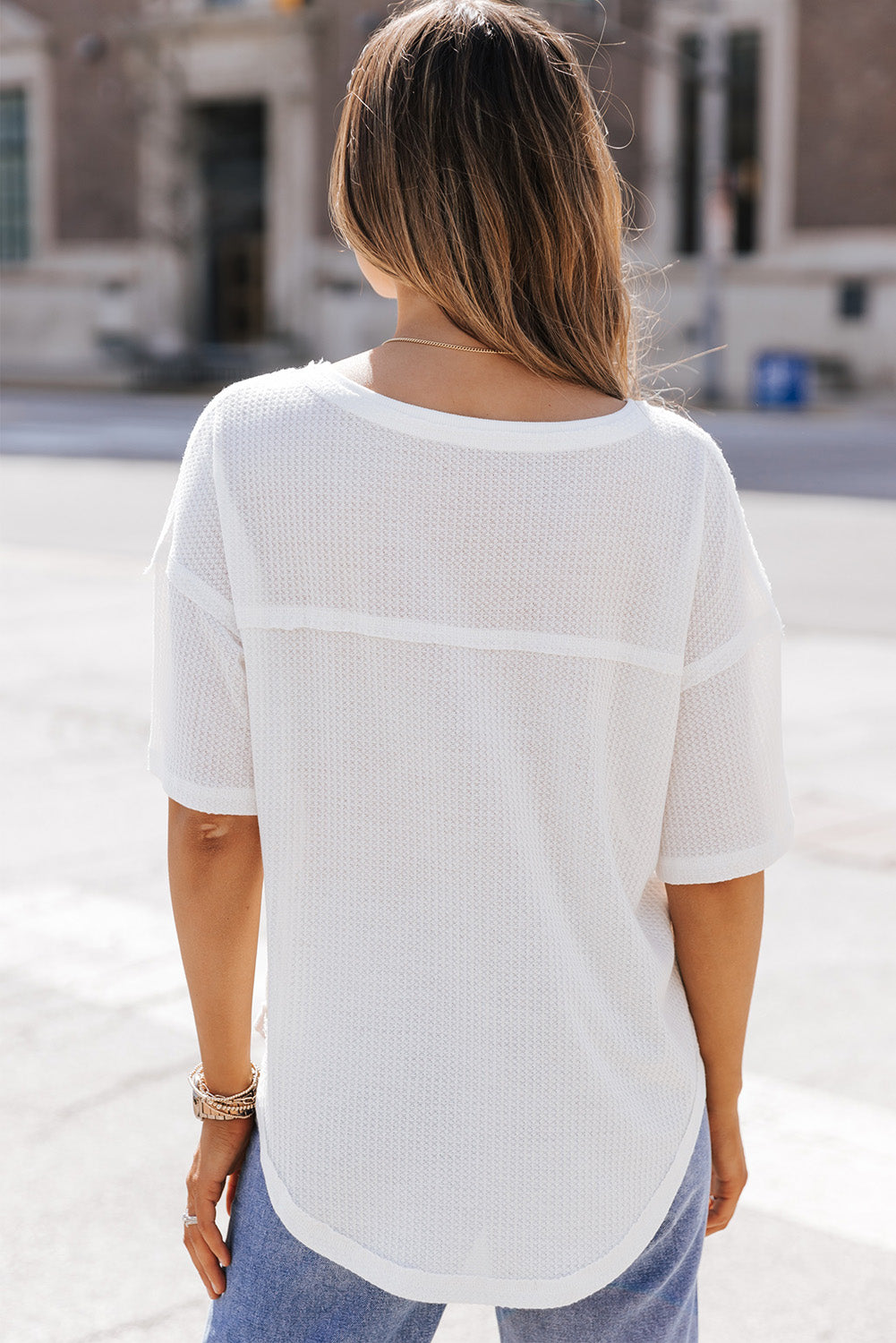 Drop Shoulder Top