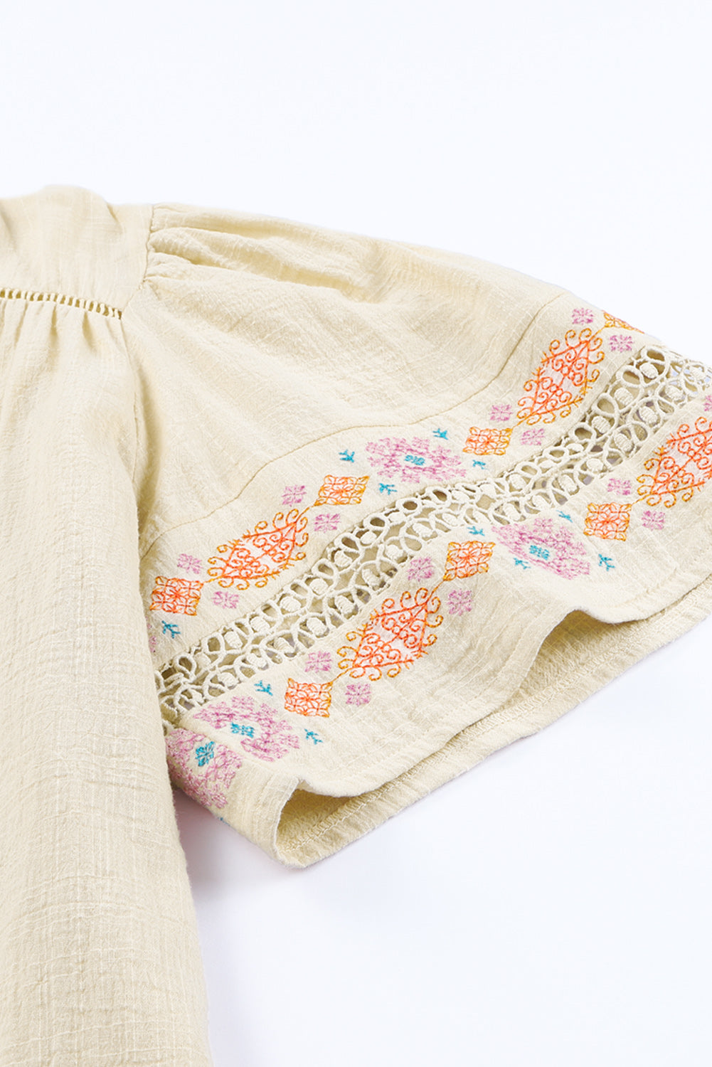 Boho Embroidered Blouse