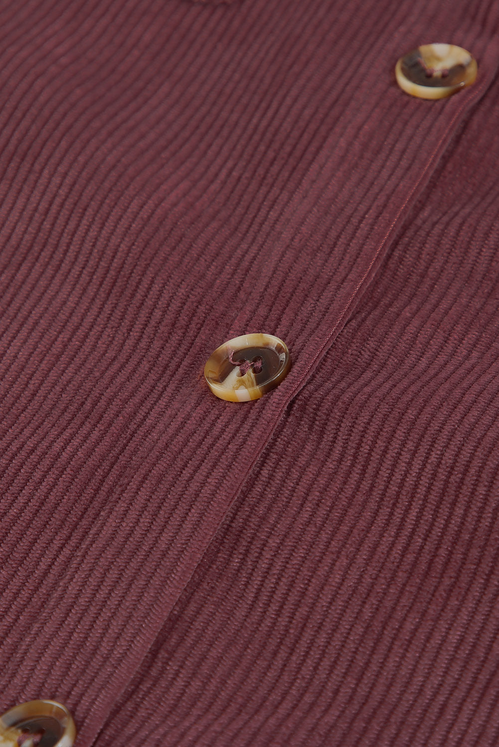 Button Up Corduroy Shacket