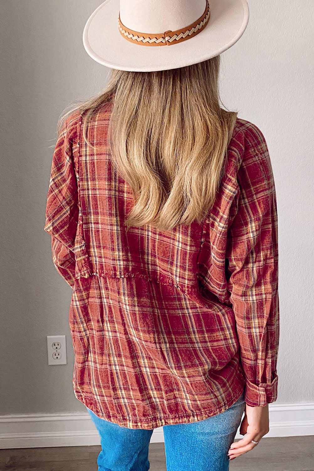 Plaid Long Sleeve Shirt