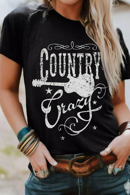 Country Music Crazy T-Shirt