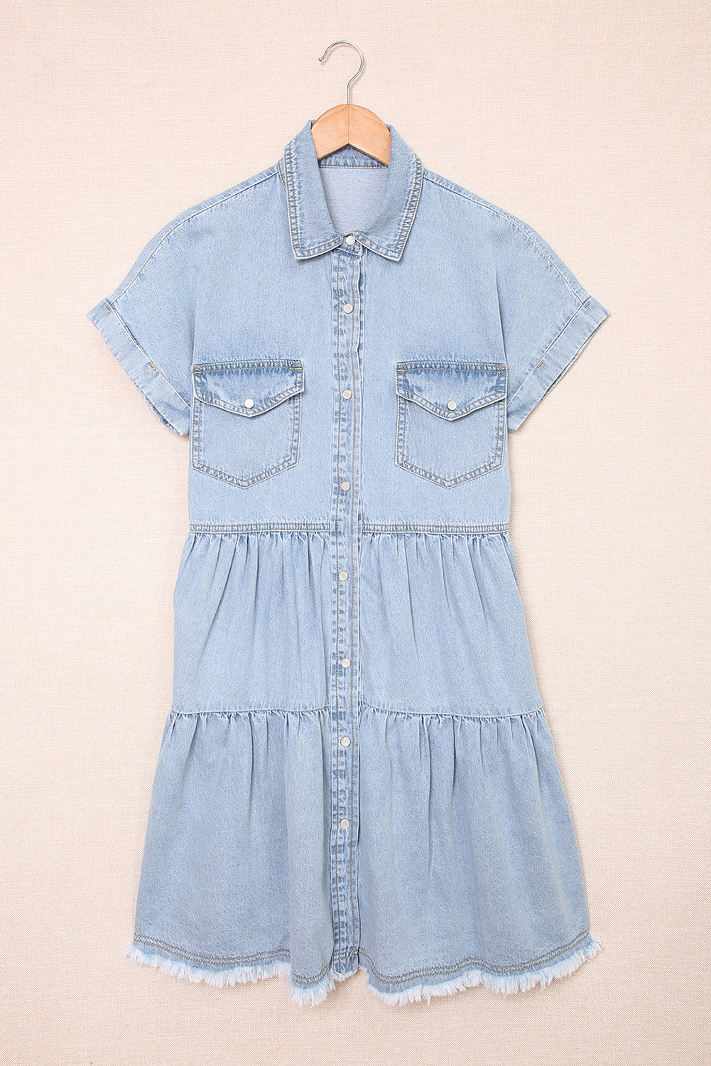 Denim Shirt Dress