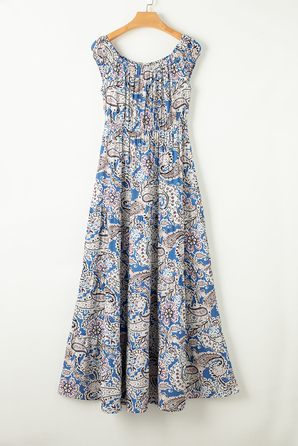 Boho Paisley Maxi Dress