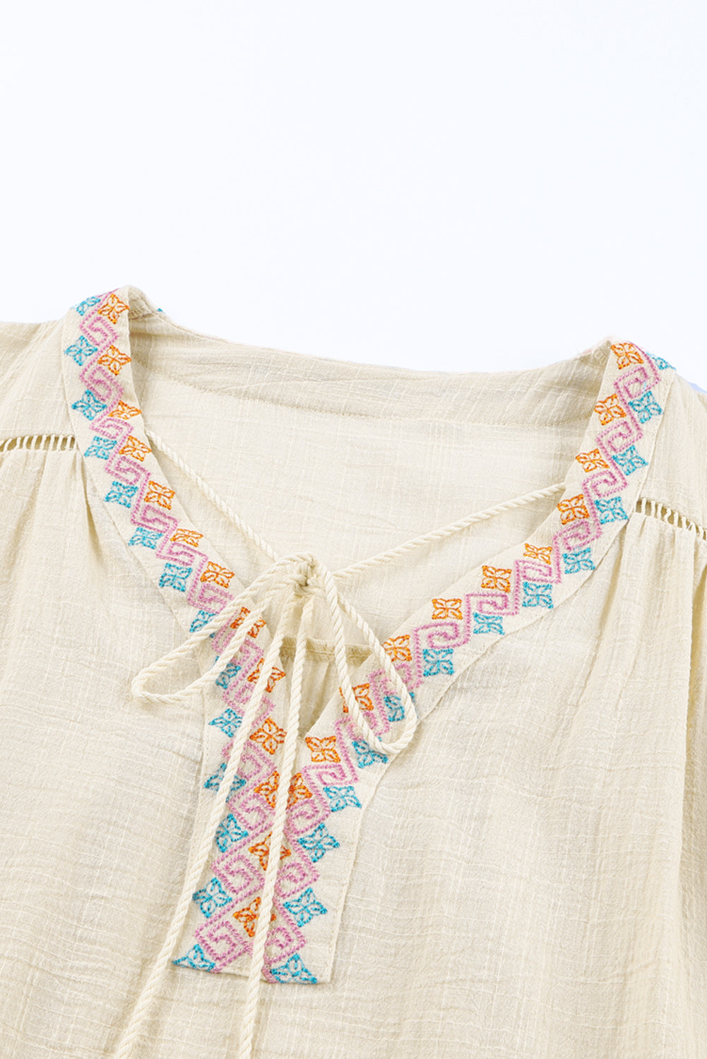 Boho Embroidered Blouse