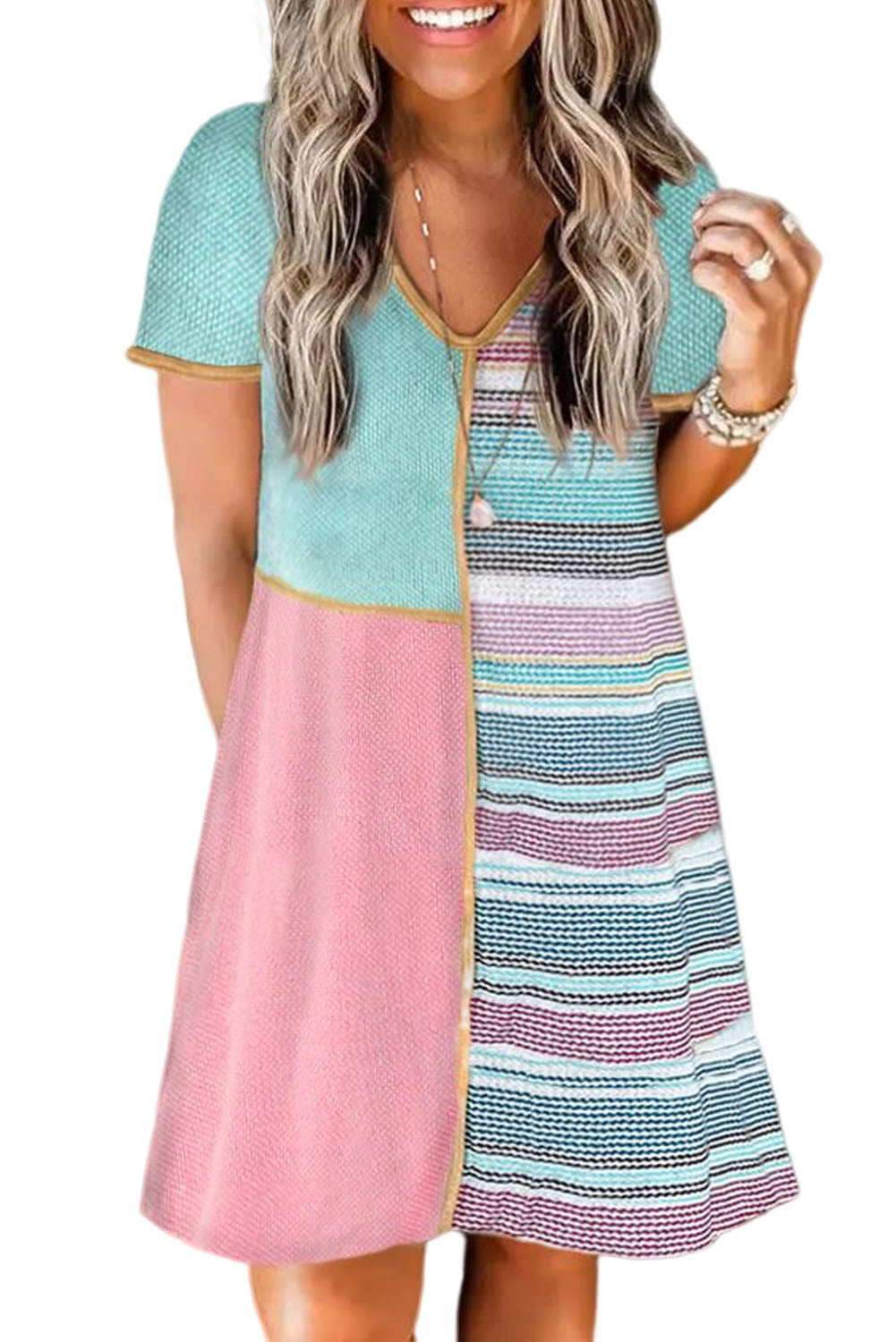 Patchwork Dress